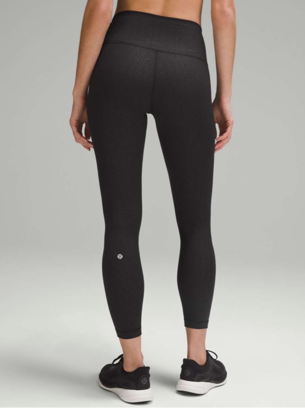 lululemon HR Wunder Train 25” - size 6 — NWOT - distressed twill embossed - Picture 3 of 14